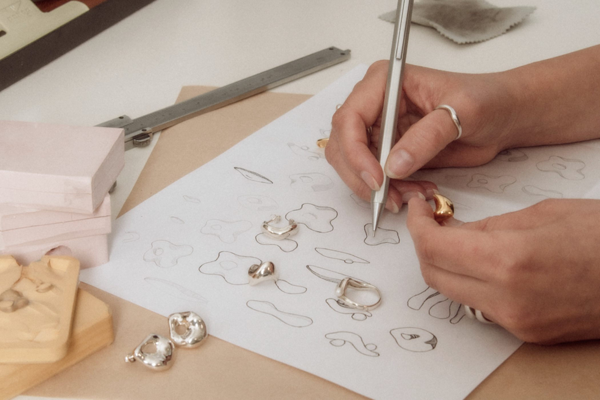 Bespoke custom gold ring design Vancouver Toronto