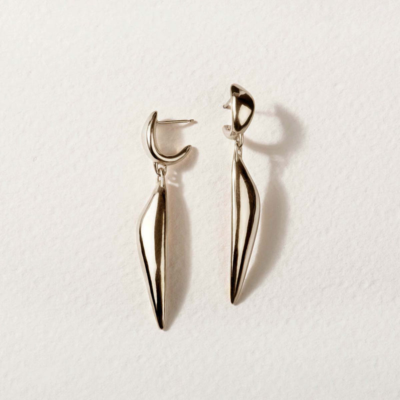 Sculptural Statement Earrings Vimeria
