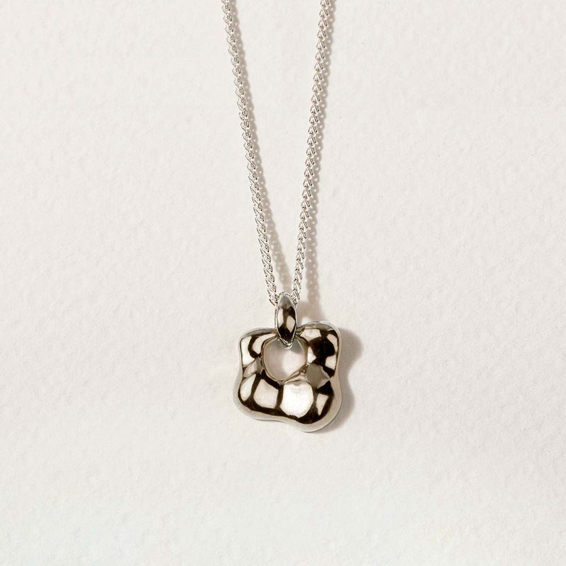 unique sculptural sterling silver handmade jewelry